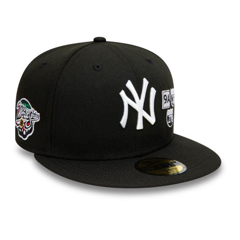 Gorras New Era 59fifty Imitacion  Gorras New Era 59fifty Negros - New York  Yankees MLB Interstate 28319NZKB